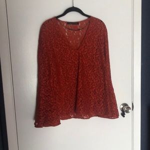 Zara Blouse with Belled Sleeves